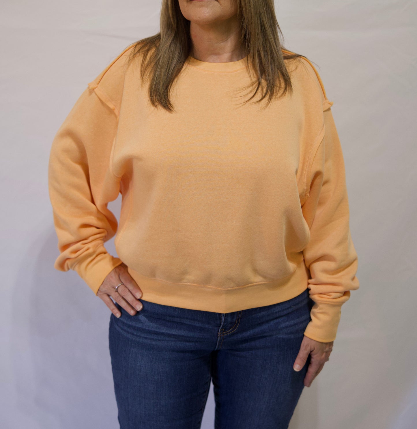 Soft Orange Sweater