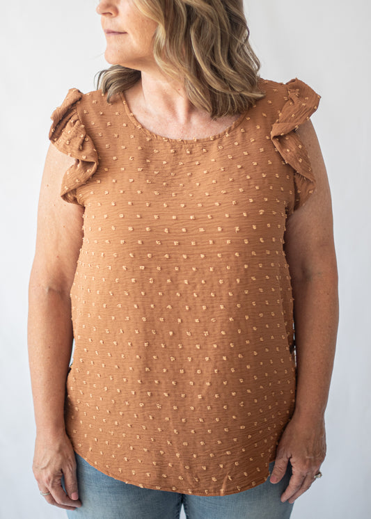 Dot Top in Mocha