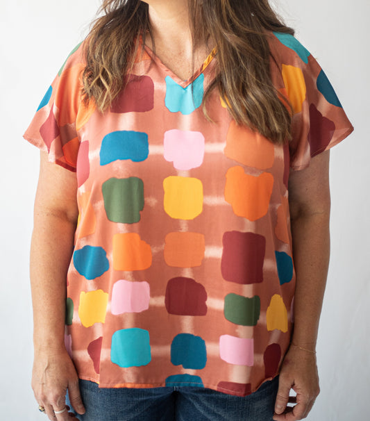 Lotta Color Fun Top