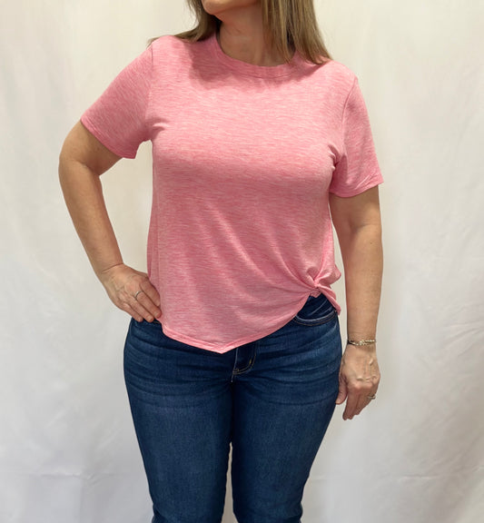Casual Pink Tee