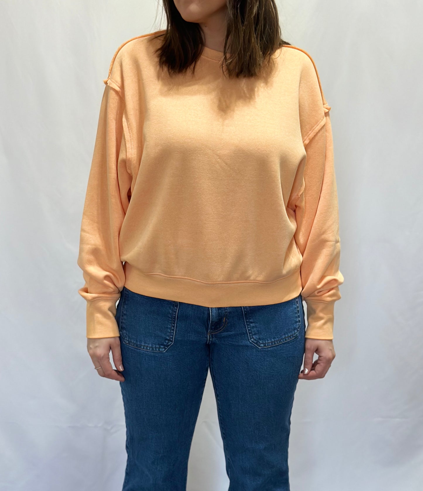 Soft Orange Sweater