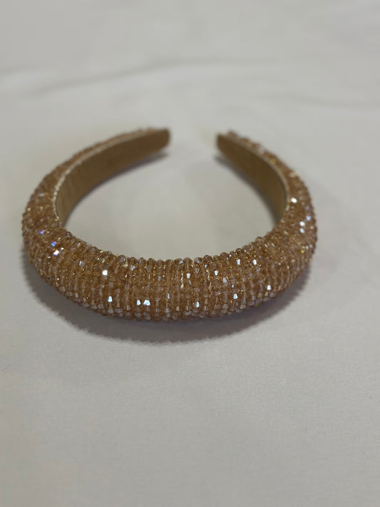 Gold Crystal Headband